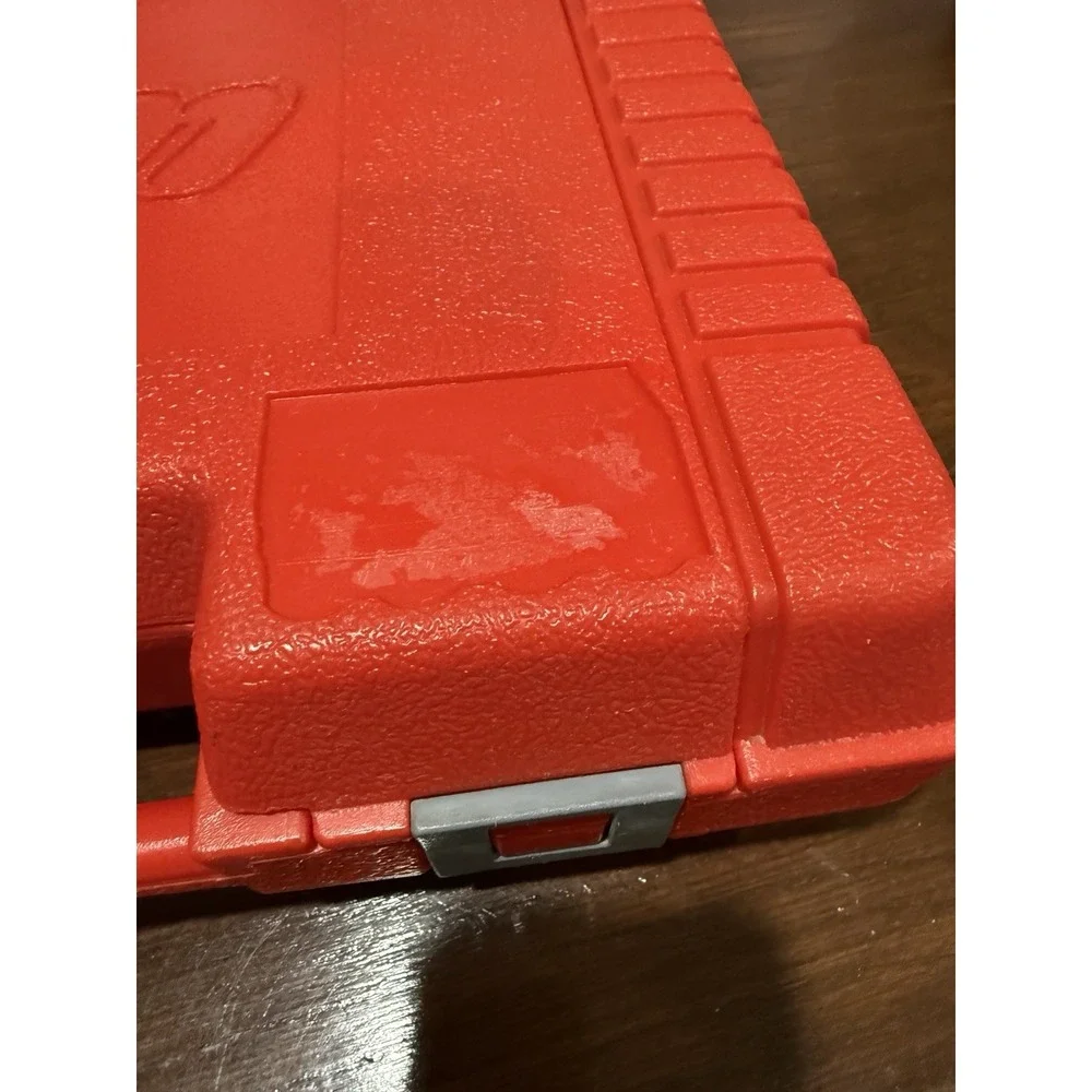 Vintage LEGO 1985 Red Plastic Storage Carrying Case Box Bin 15